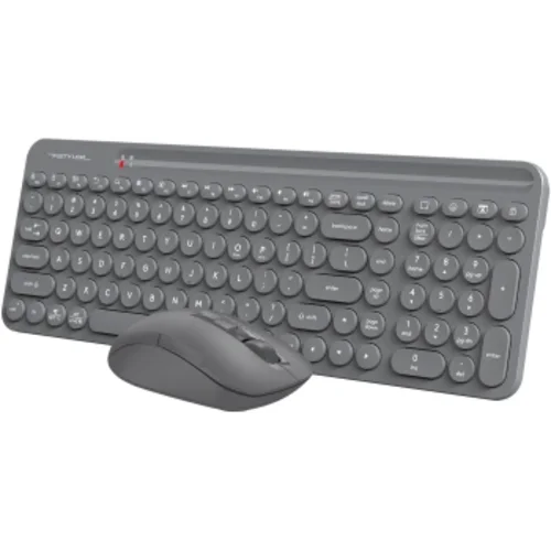 Клавиатура + мышь A4Tech Fstyler FG3300 Air2 клав:серый мышь:серый USB беспроводная slim Multimedia